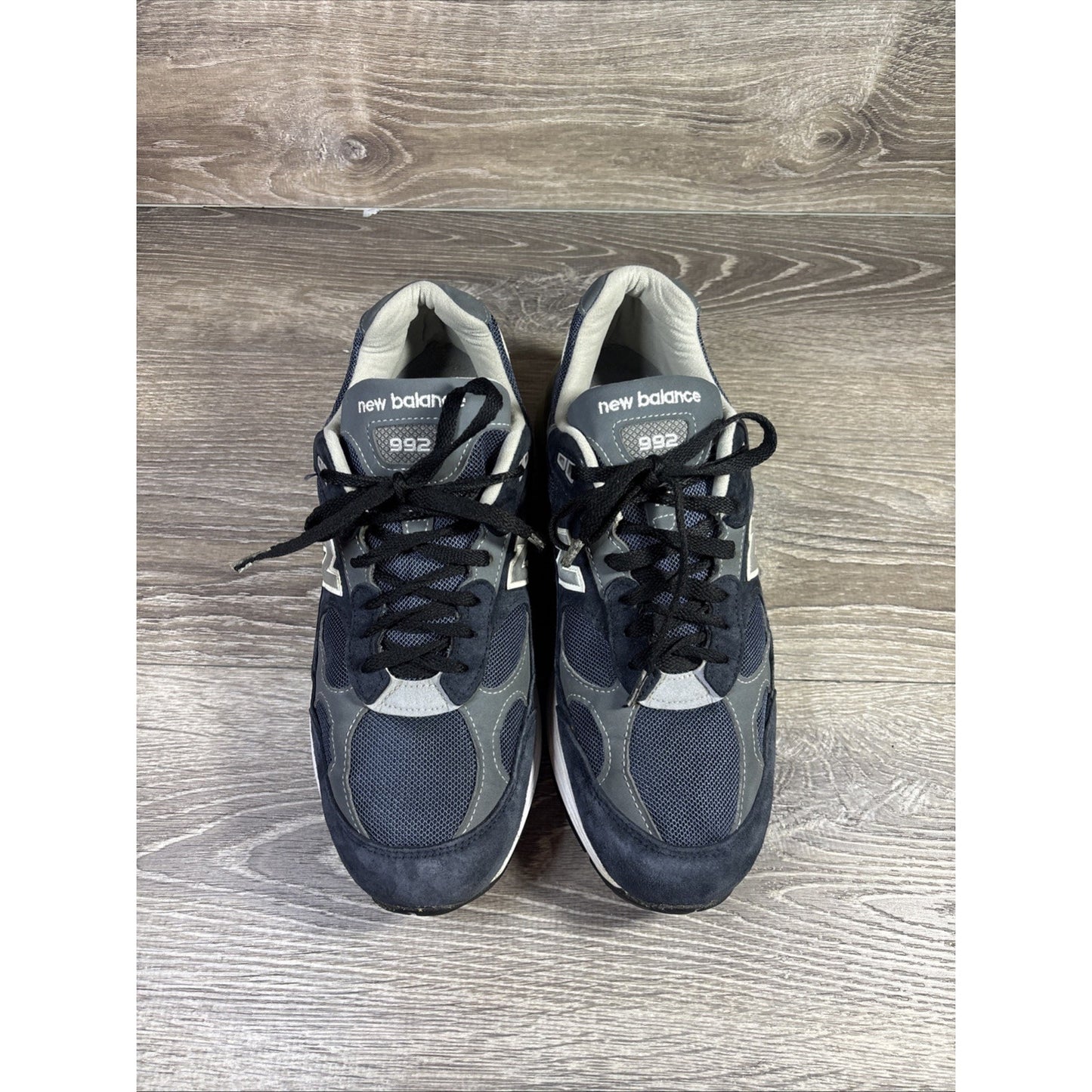 New Balance 992 Made in USA Navy Grey Size 12