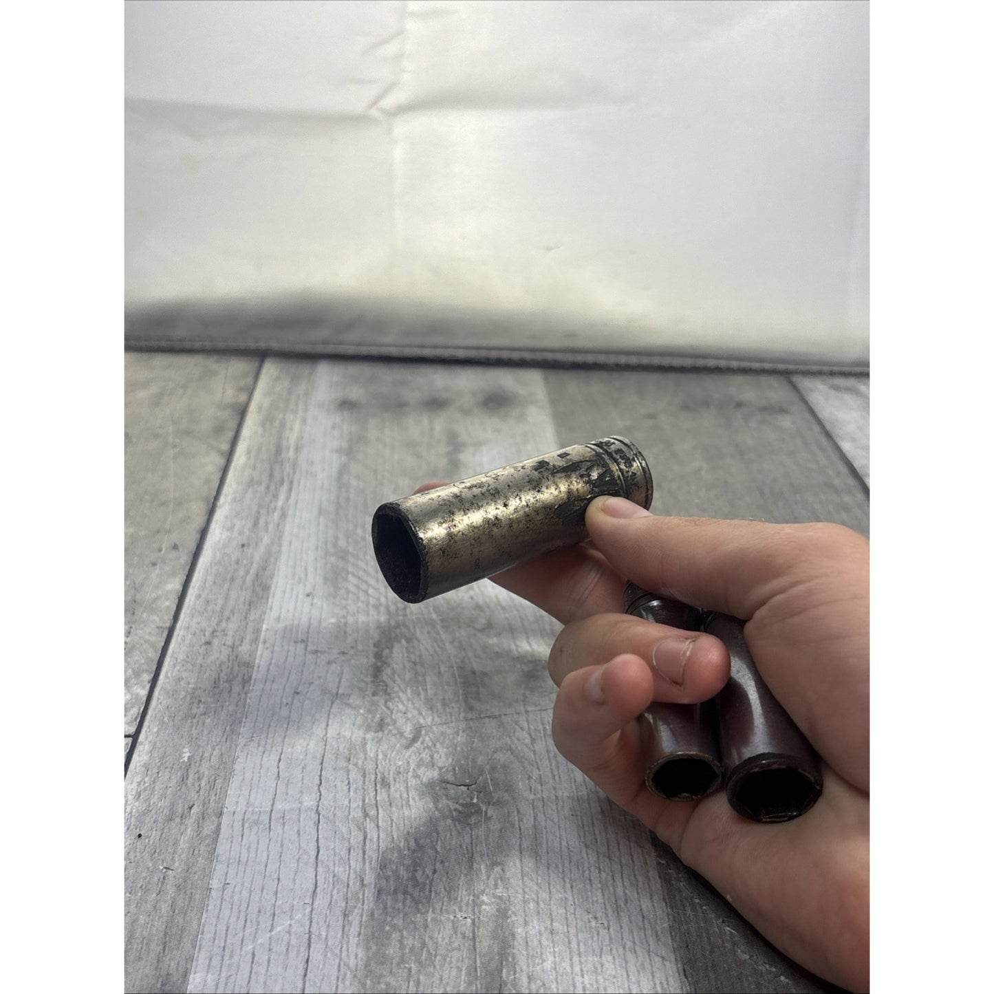 Snap-On Deep Sockets SAE 11/16 1/2 7/16 , 3/8 Drive - SFS 221 161 141