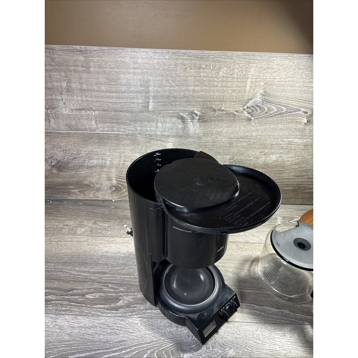 Vintage Braun Aromaster 4091 12 Cup Coffee Maker Black