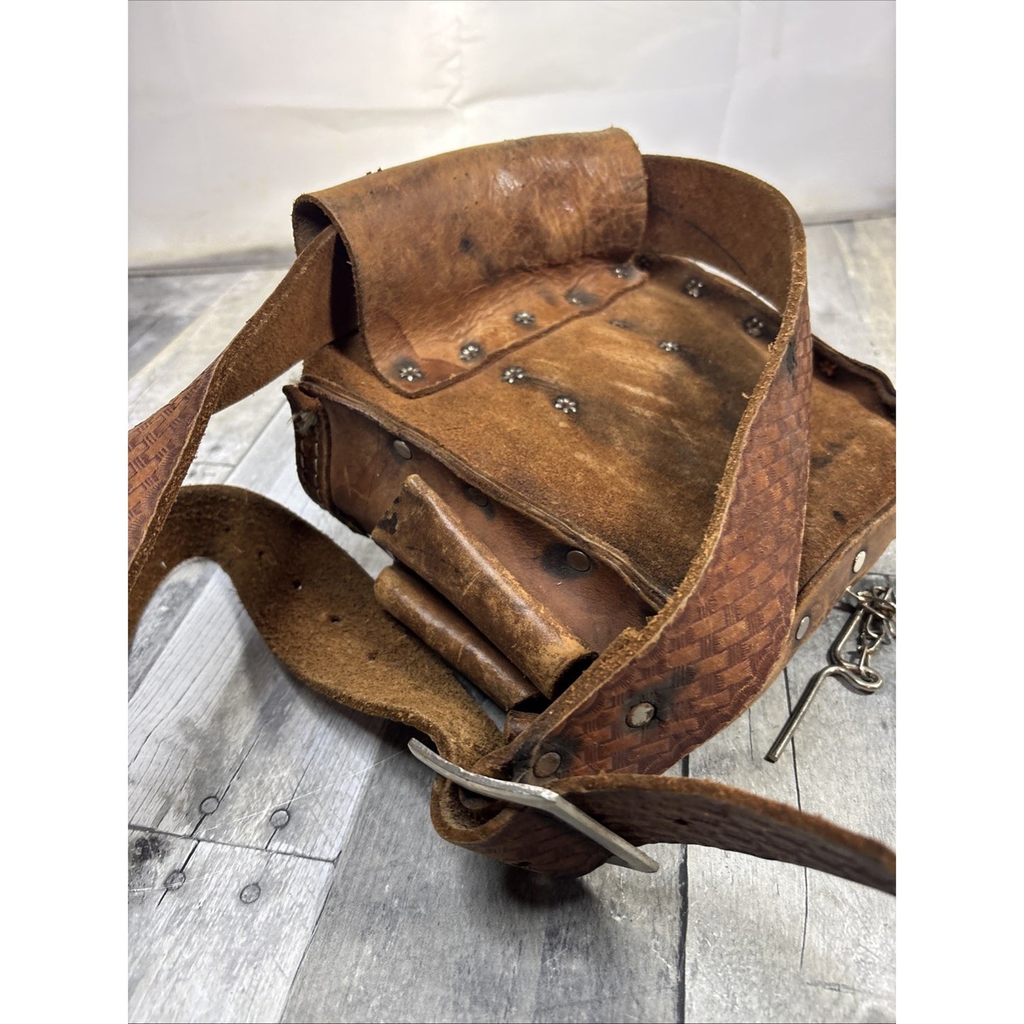 Vintage Craftsman Leather Tool Belt #940487 Vintage Cowhide