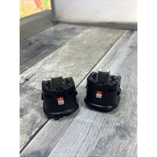Lot of 2 Nintendo Wii MotionPlus Adapter RVL-026 OEM Official Black - Tested