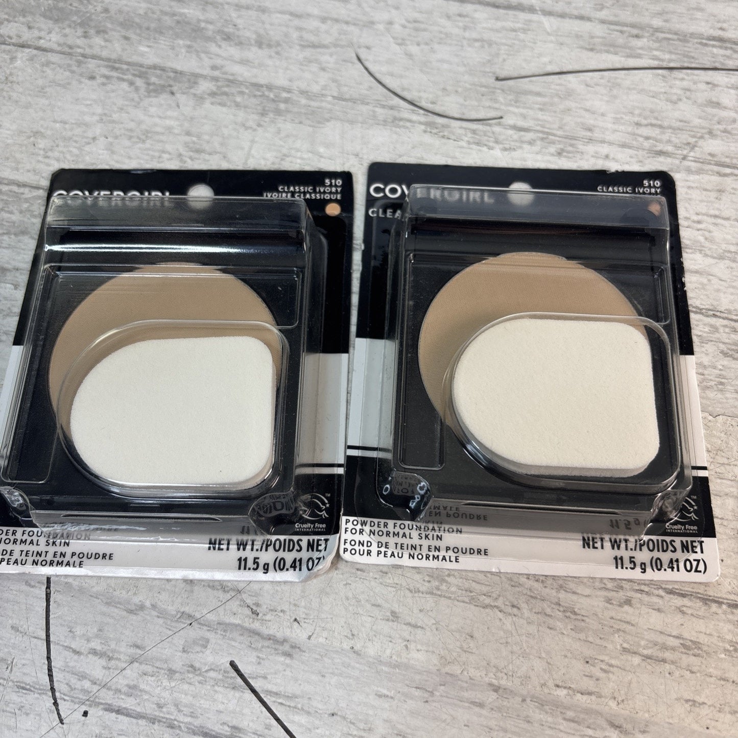 Covergirl Clean Powder Foundation For Normal Skin 510 Classic Ivory