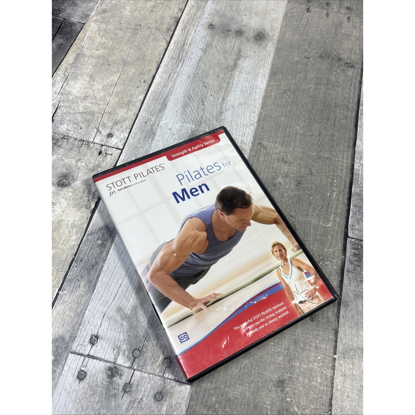 STOTT PILATES Pilates For Men (DVD 2007) Workout Region 1 Exercise Strength VG