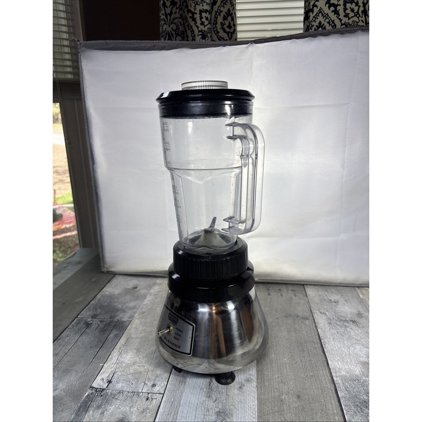 Waring Commercial Blender Model 36BL83 Glass Pitcher 2 Speed Chrome 40oz VIDEO
