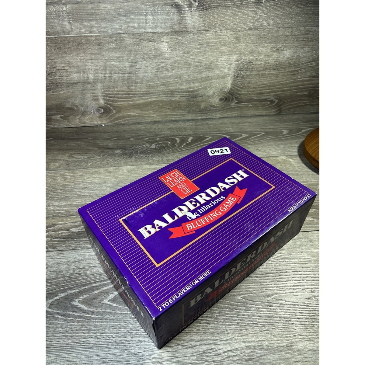 Gameworks Balderdash Vintage 1984 Complete Board Game Word Dice 2+ 10+