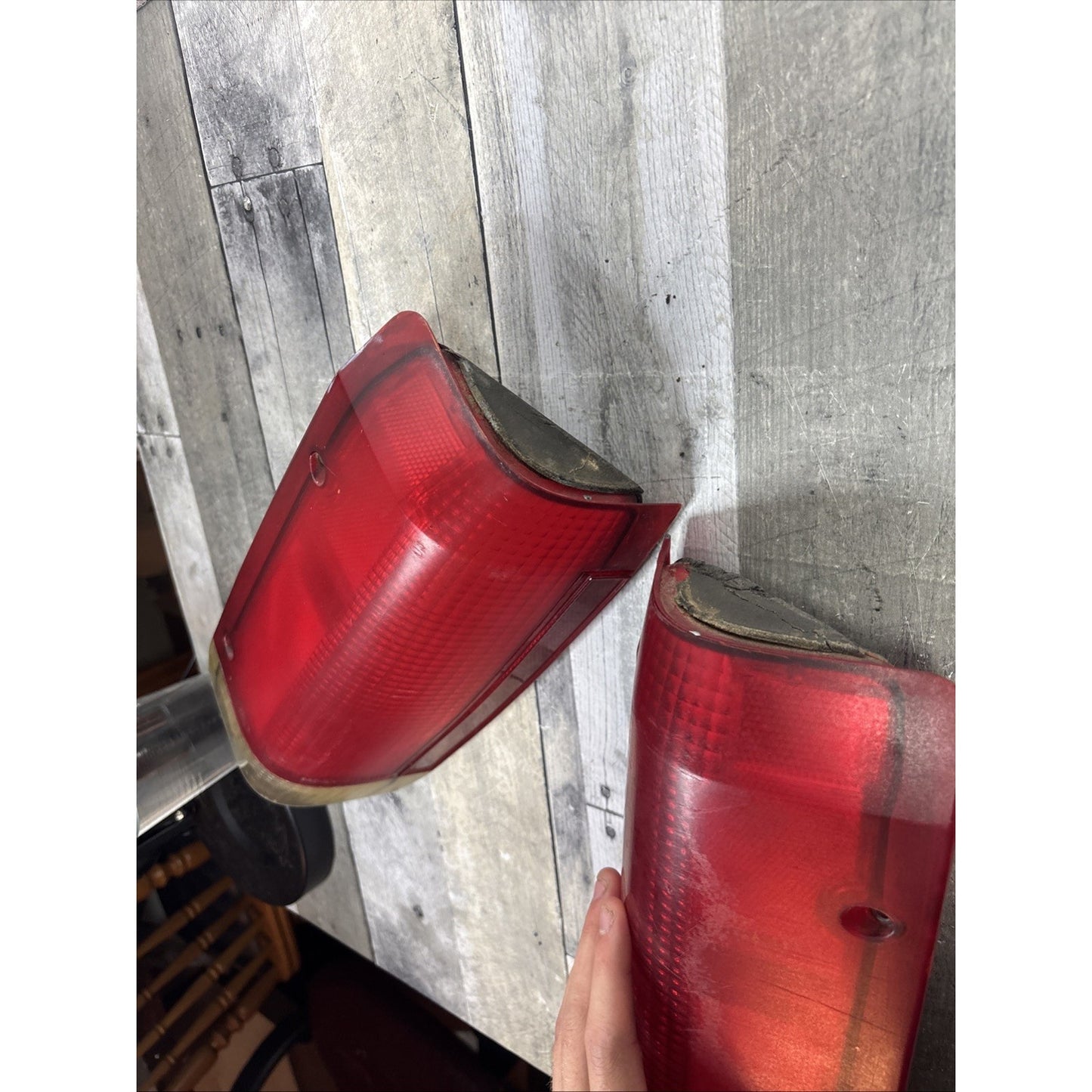 89-97 Ford Bronco F-150 F-250 F-350 OEM LH/RH Pair Tail Lights PN:E8TB-13440-AB
