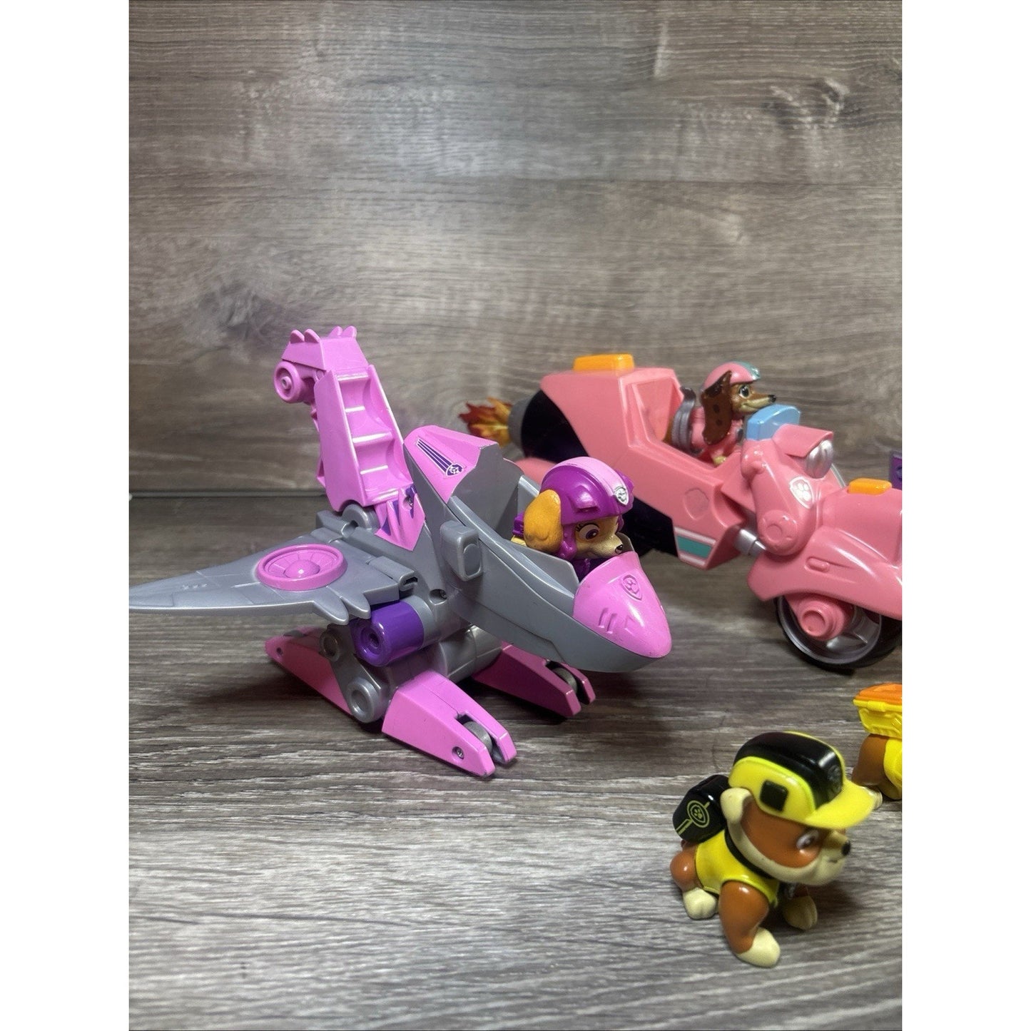 Lot of 11 Paw Patrol Vehicles & Figures Spin Master