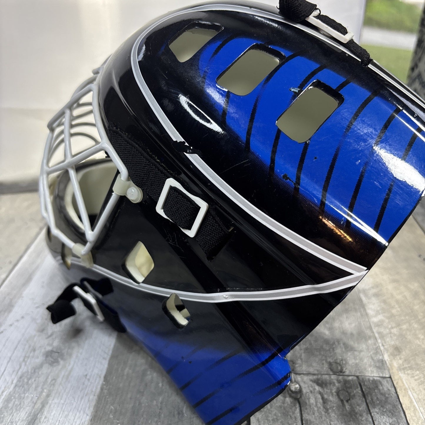 Franklin SX Street Extreme PRO GFM100USA Flag Full Hockey Goalie Mask