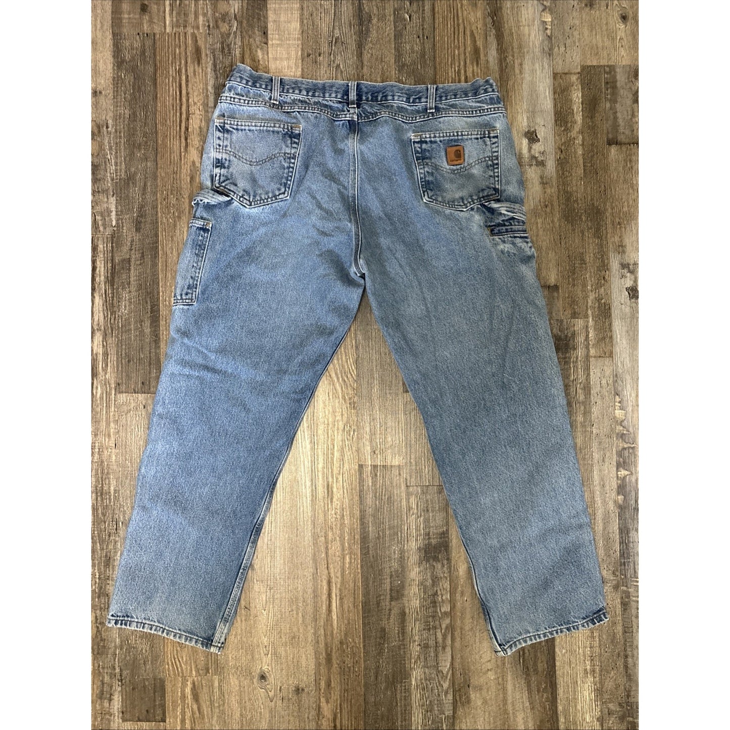 Carhartt Relaxed Fit Straight Leg Carpenter Jeans 44 X 32 B171 DST VTG