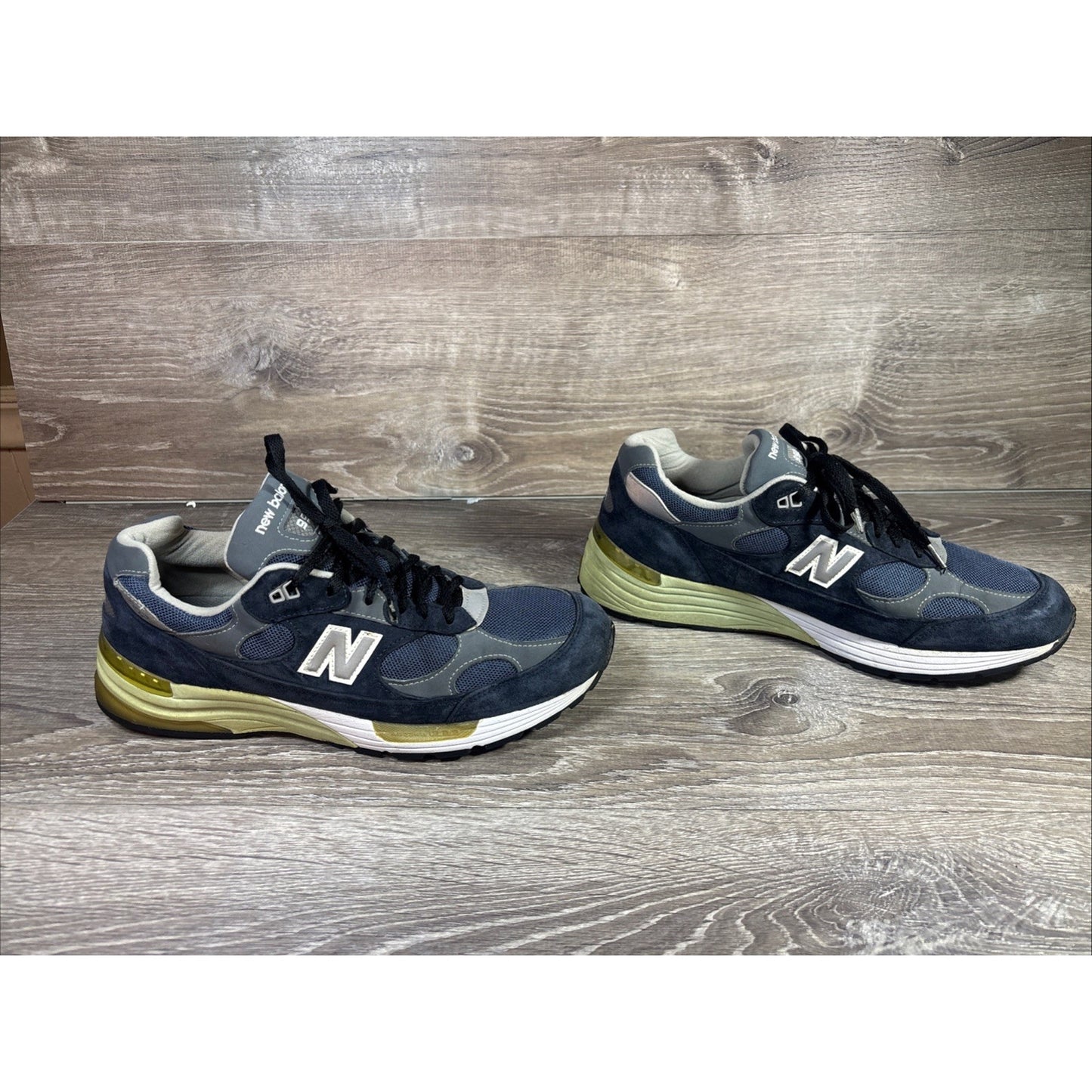 New Balance 992 Made in USA Navy Grey Size 12
