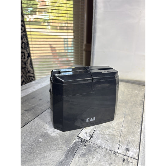 SHUN Electric Knife Sharpener by KAI Corporation Black AP119