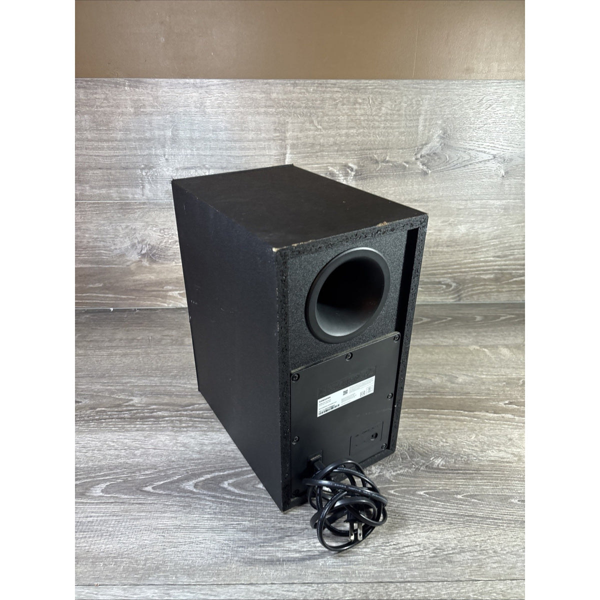 Samsung PS-WT47T Wireless Subwoofer Black Home Theater Sound Bar Bass Powerful