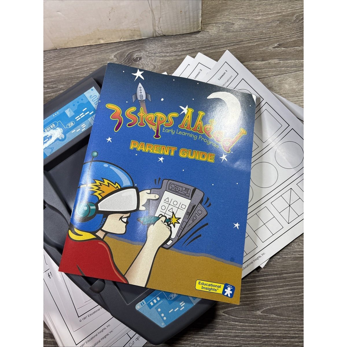 Vintage 1997 3 Steps Ahead Early Learning Program Educational Insights