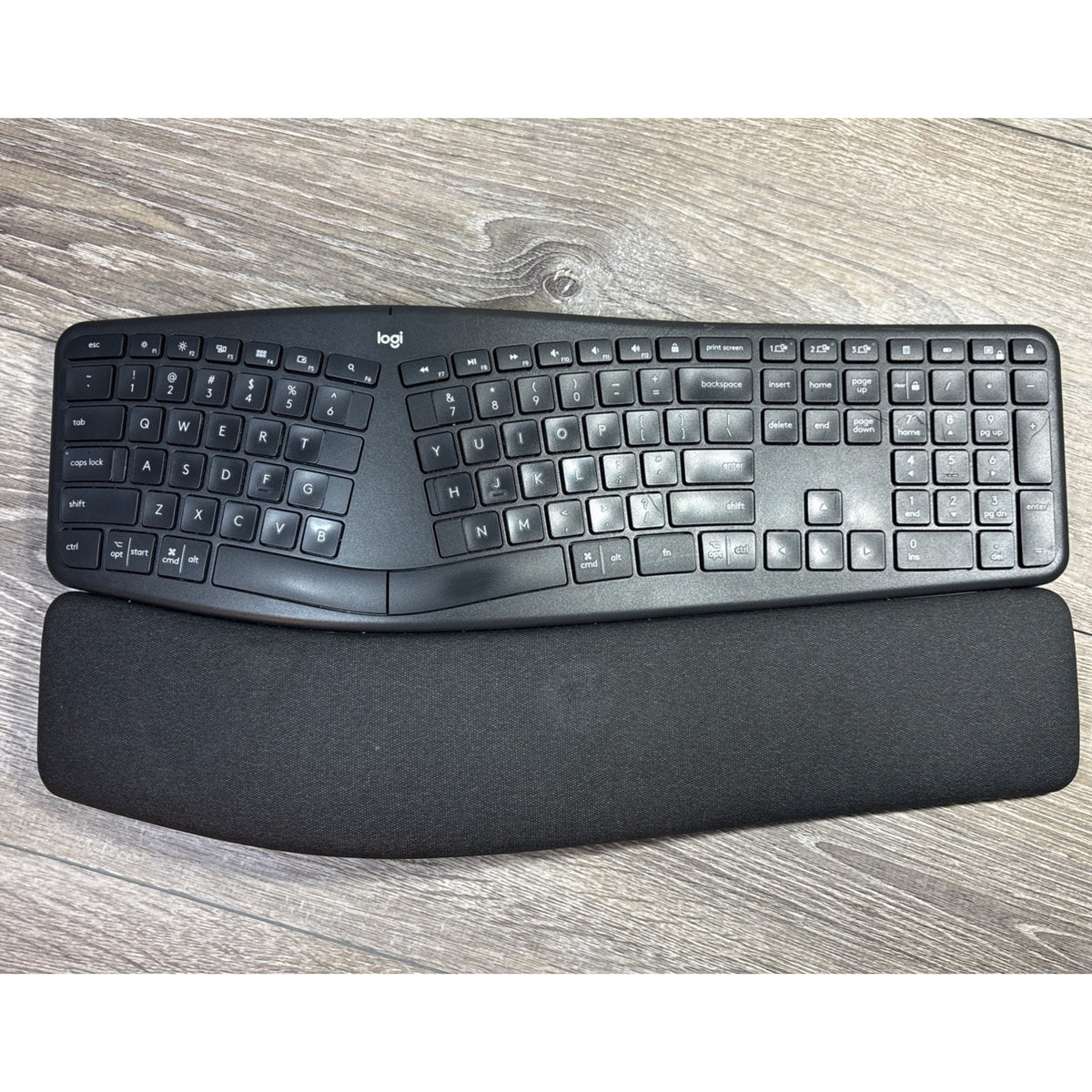 Logitech ERGO K860 Split Wireless Ergonomic Keyboard Black W/ USB Dongle