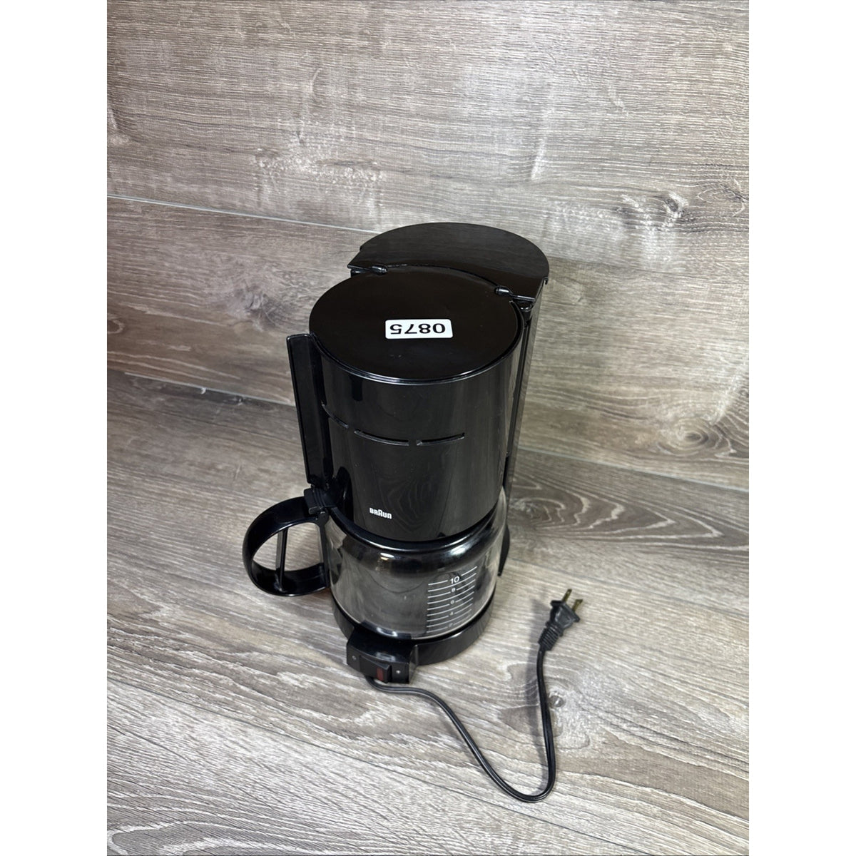 Braun Aromaster KF 400 10 Cup Coffee Maker Black Type 4085 w/ Flavor Seal Carafe