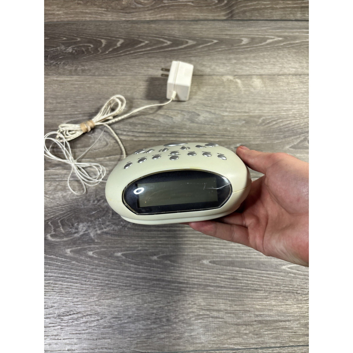 Conair Sound Machine Radio Alarm Clock Su7 Sleep Therapy - Tested & Working