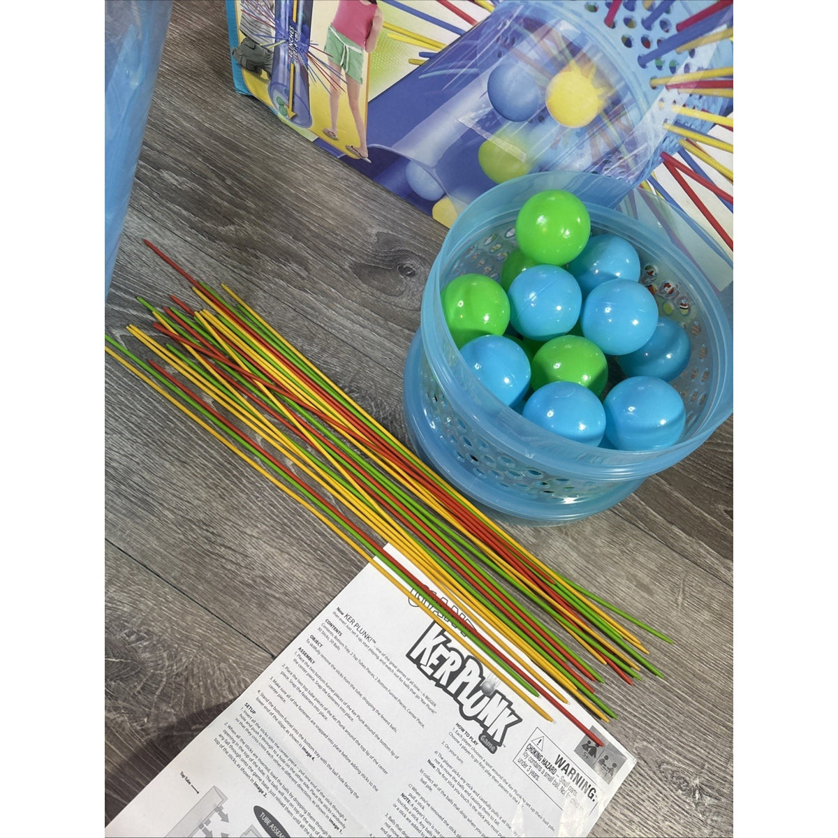 Eastpoint Sports Giant 4.6 feet Ker-Plunk Kerplunk Game Rare - W/ Instructions