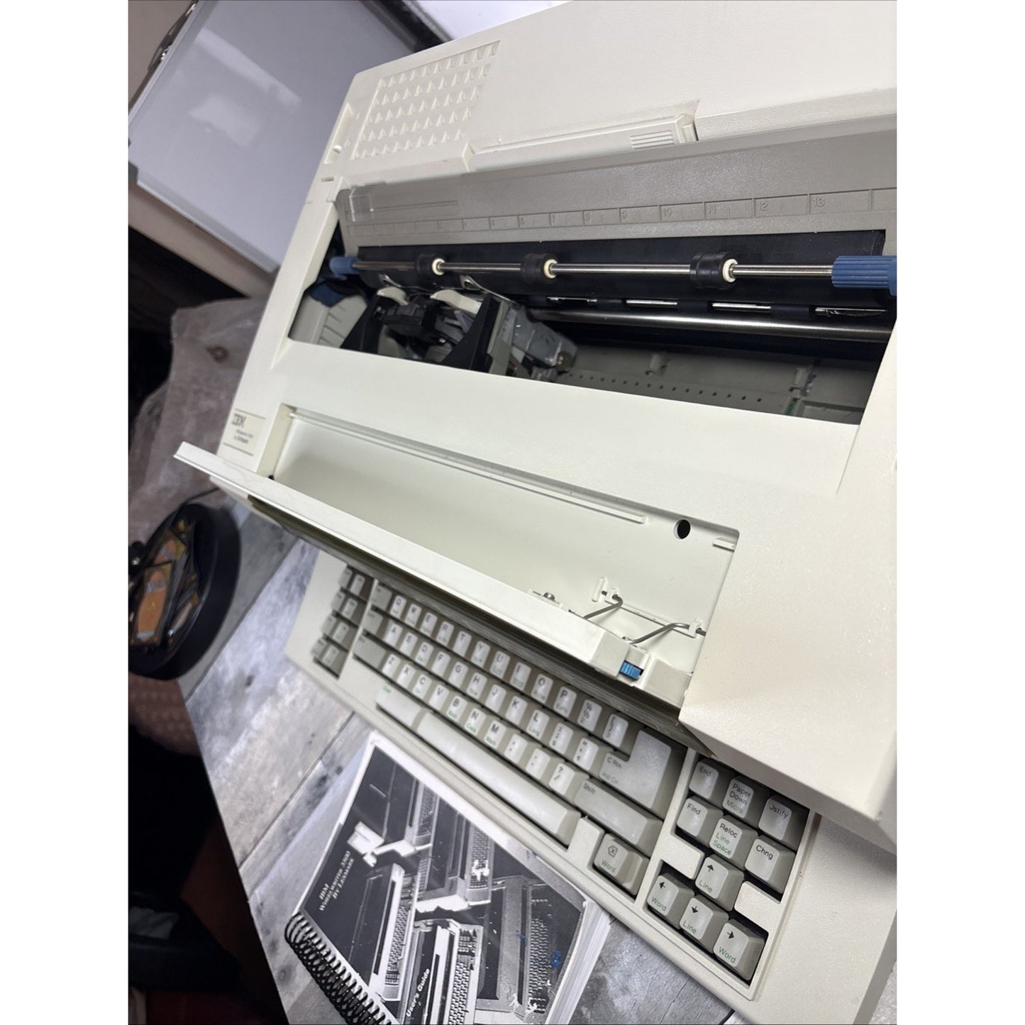 IBM Wheelwriter 3500 Lexmark Electronic Typewriter TESTED W/ Manual