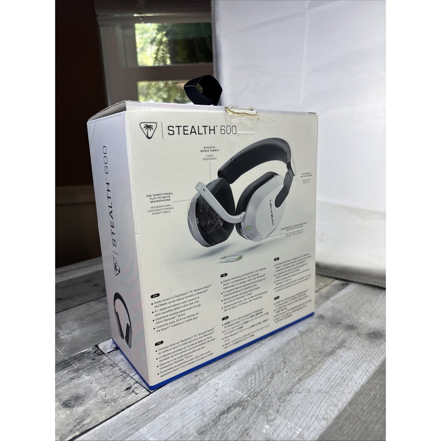 Turtle Beach Stealth 600 Gen 3 Wireless Headset for PlayStation - White