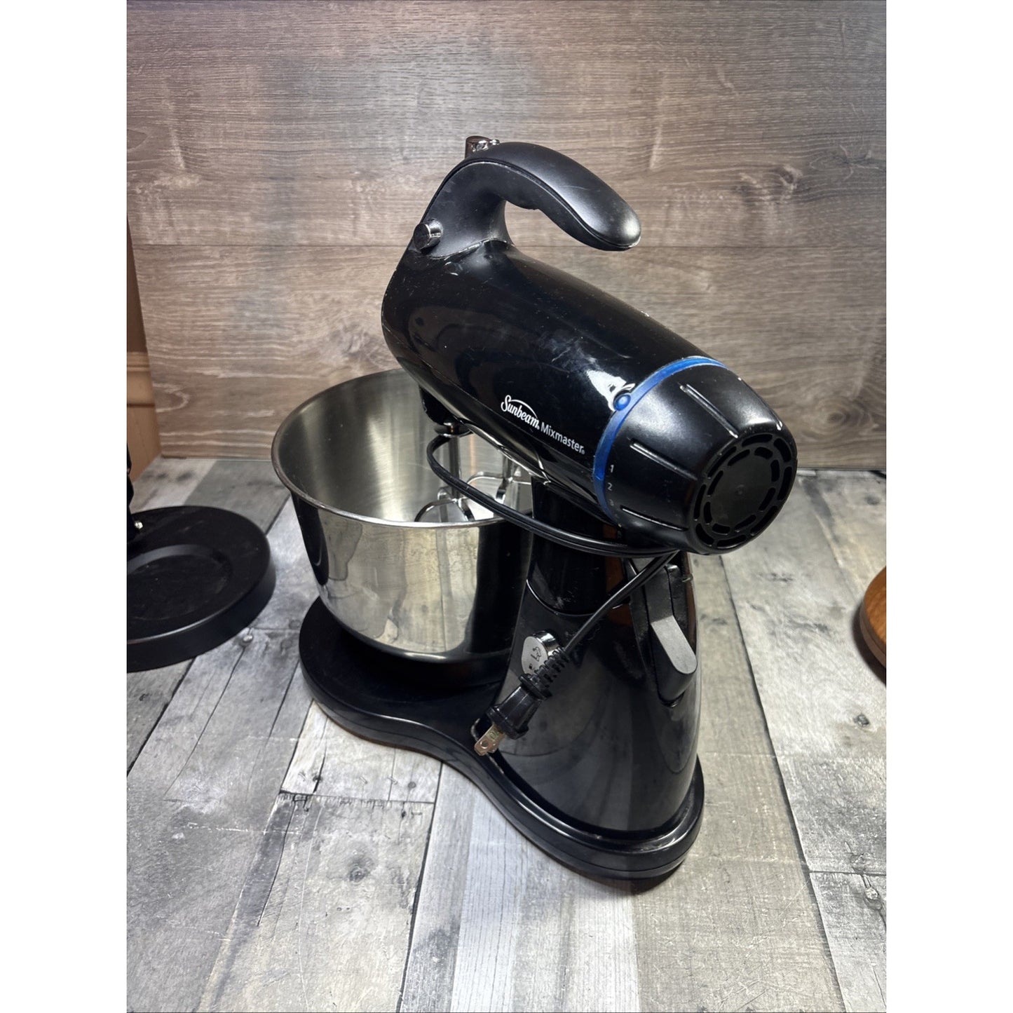 Sunbeam MixMaster 2594 Stand Mixer 12-Speed 350W Black W/ Stainless Bowl Tested