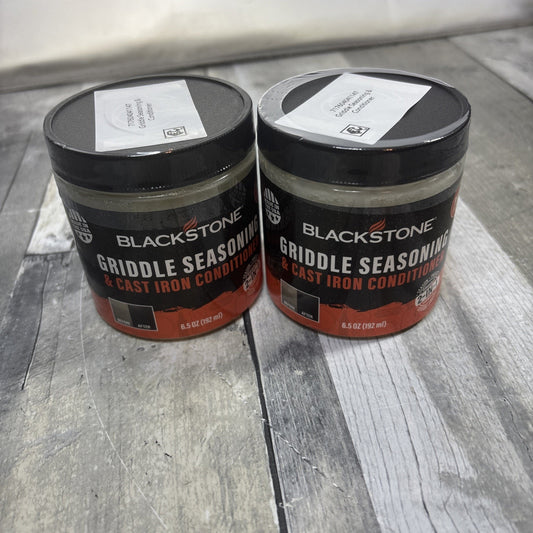 Blackstone 4114 Griddle Seasoning and Cast Iron Conditioner, 6.5 Ounce - 2 PACK