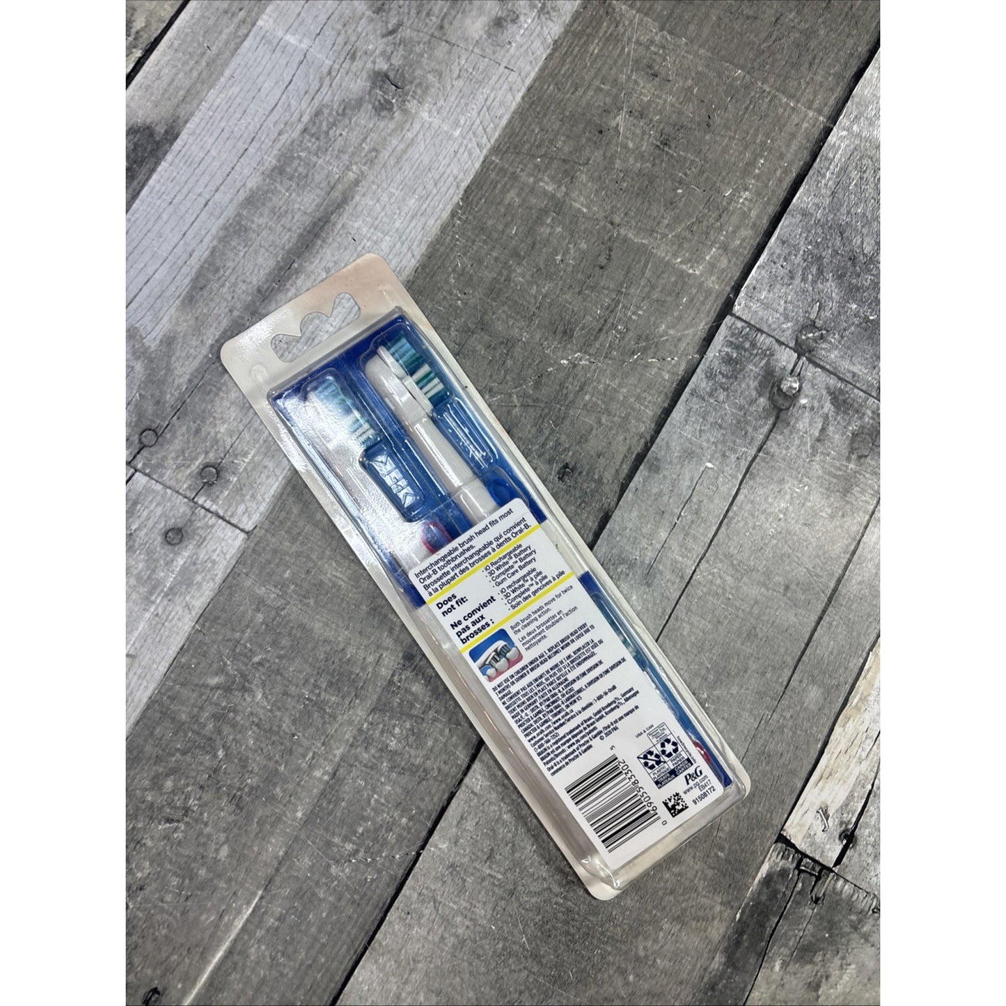 Oral-B Dual Clean Dual Action 3 Pack Replacement Electric Brush Head Refill