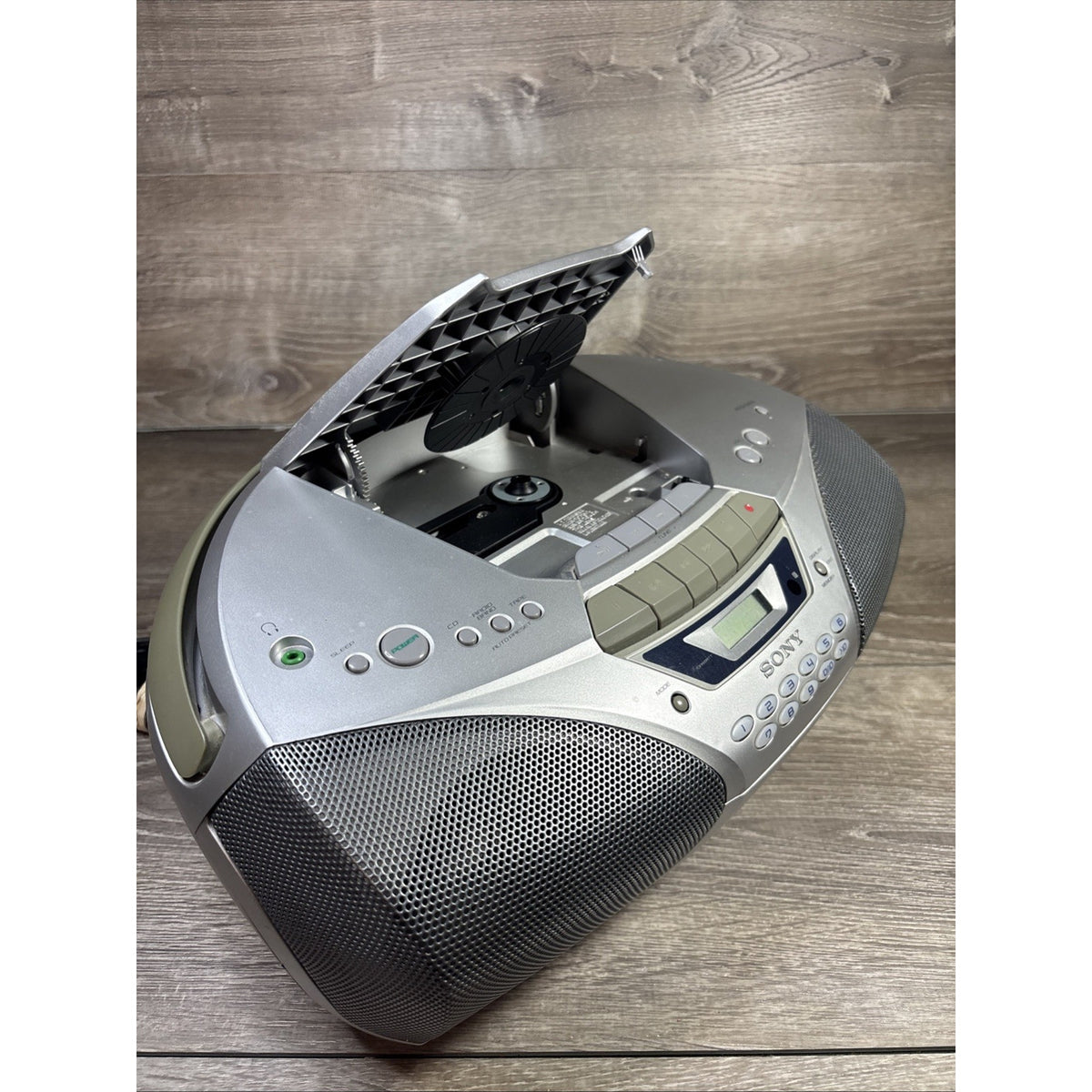 Sony CFD-S250 Stereo Radio FM/AM CD Cassette Player Recorder Boombox TESTED