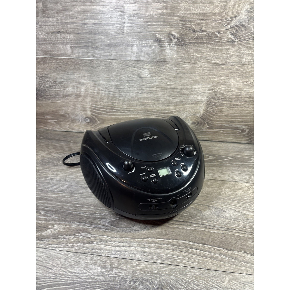 Memorex MP3221 Portable CD Player AM/FM Radio Boombox AUX Tested Working