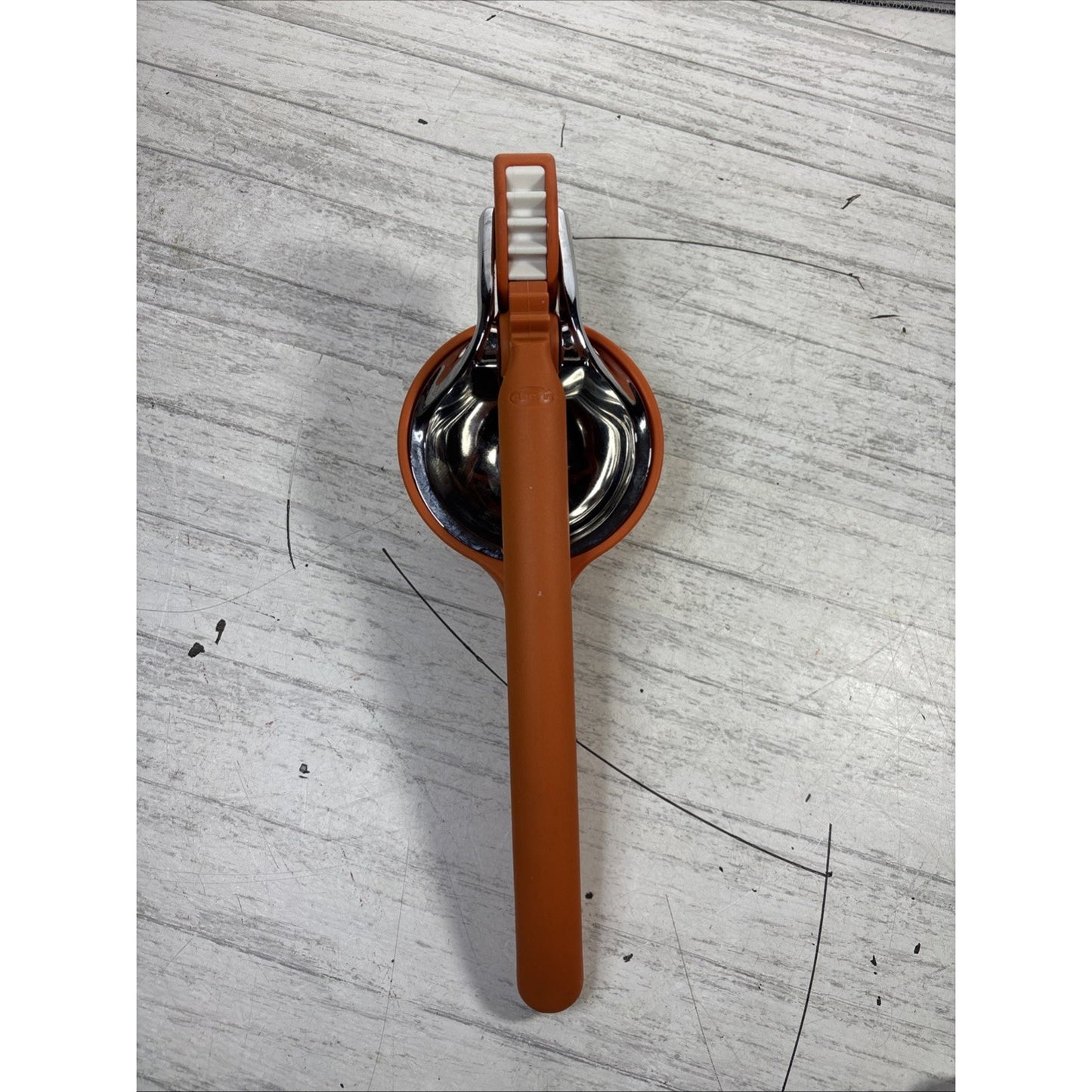 Chef'n Fresh Force Orange Citrus Squeezer/Juicer Handheld Press 12.75" Long