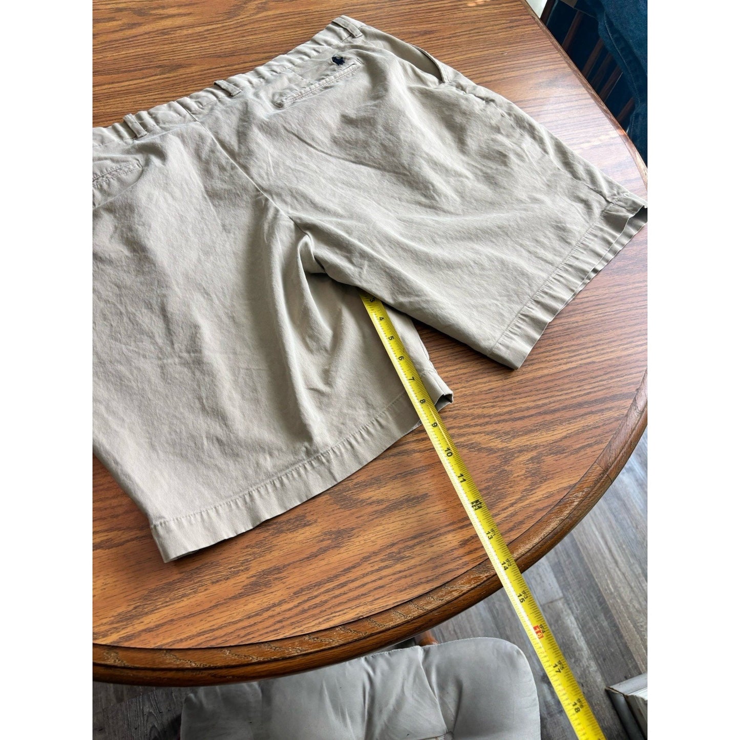 VINTAGE Polo Golf Ralph Lauren Fairway Short Khaki Chino Shield Mens 90s Sz 42