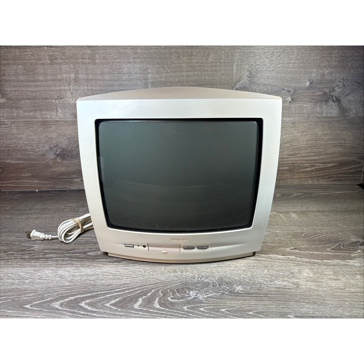 PHILIPS CRT TV 13 Inch Screen Retro Gaming Model 13PR12W121 No Remote WORKS