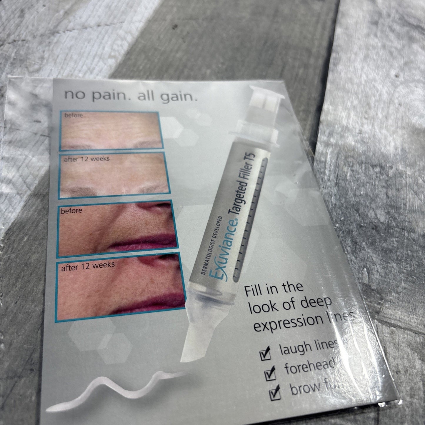 Exuviance Dermatologist Developed Targeted Filler T5 Sample Size - Sealed New