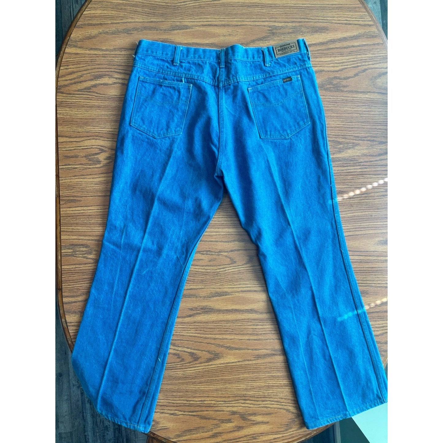 Roebucks Men’s Denim Jeans 42x32 - Vintage Made In 1985 Great Condtion
