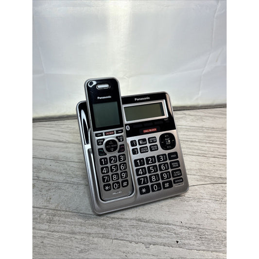 Panasonic KX-TGF970 Main Base Unit + 1 Phone Handset KX-TGFA97 Tested Working