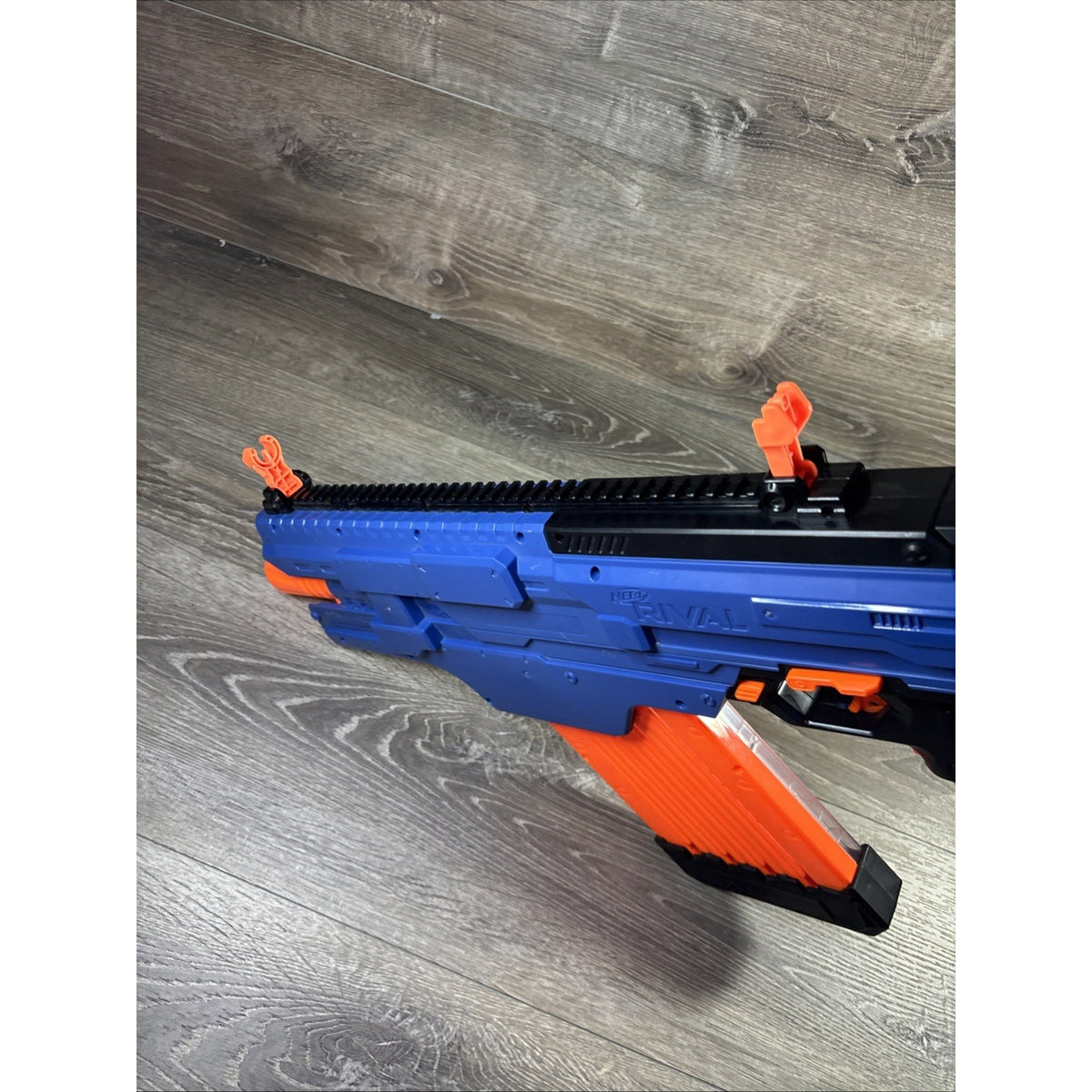 Nerf Blue Rival Electric Gun Blaster Khaos MXVI-4000 W/ Magazine