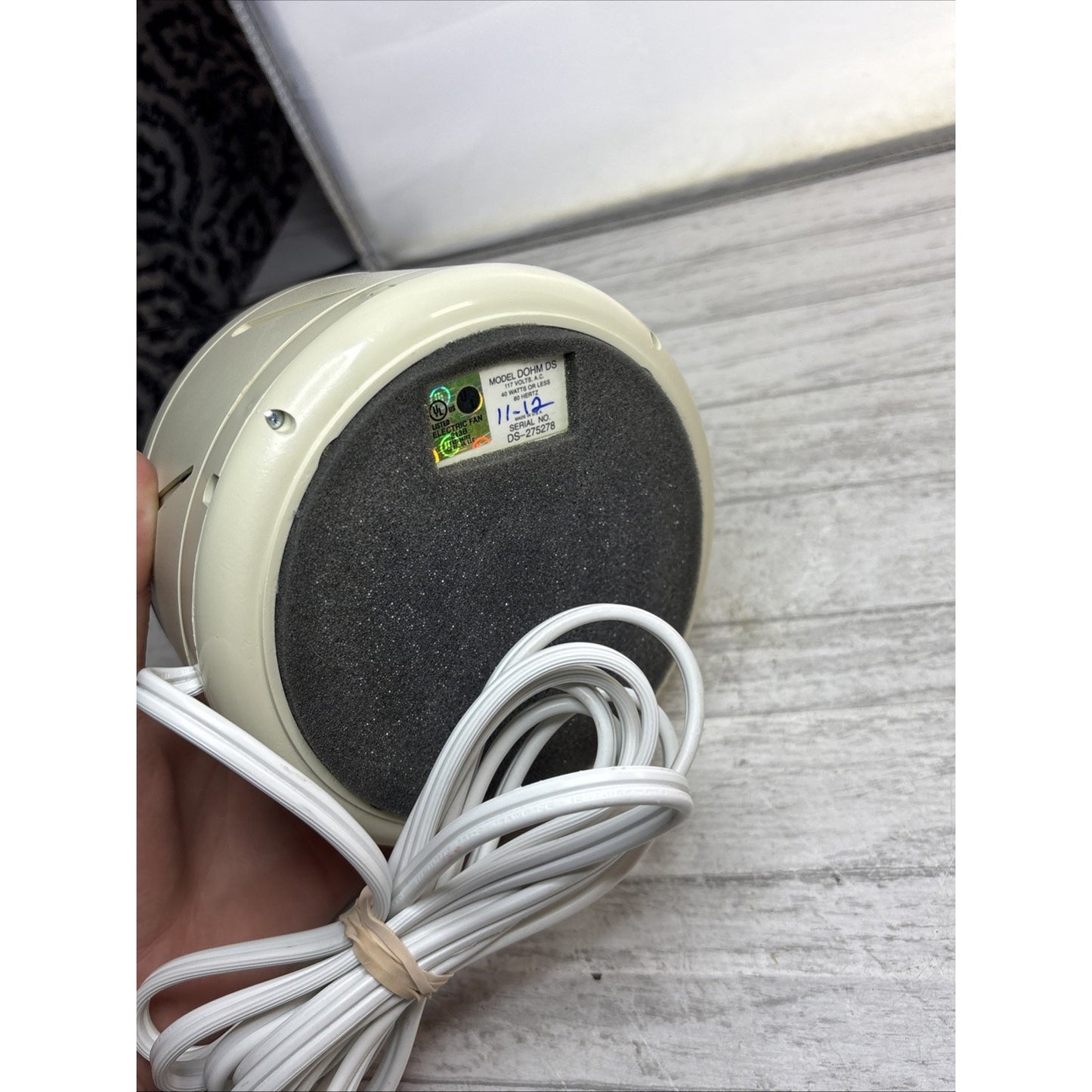 Dohm Classic The Original Natural Deep White Noise Sleep Sound Machine WORKS