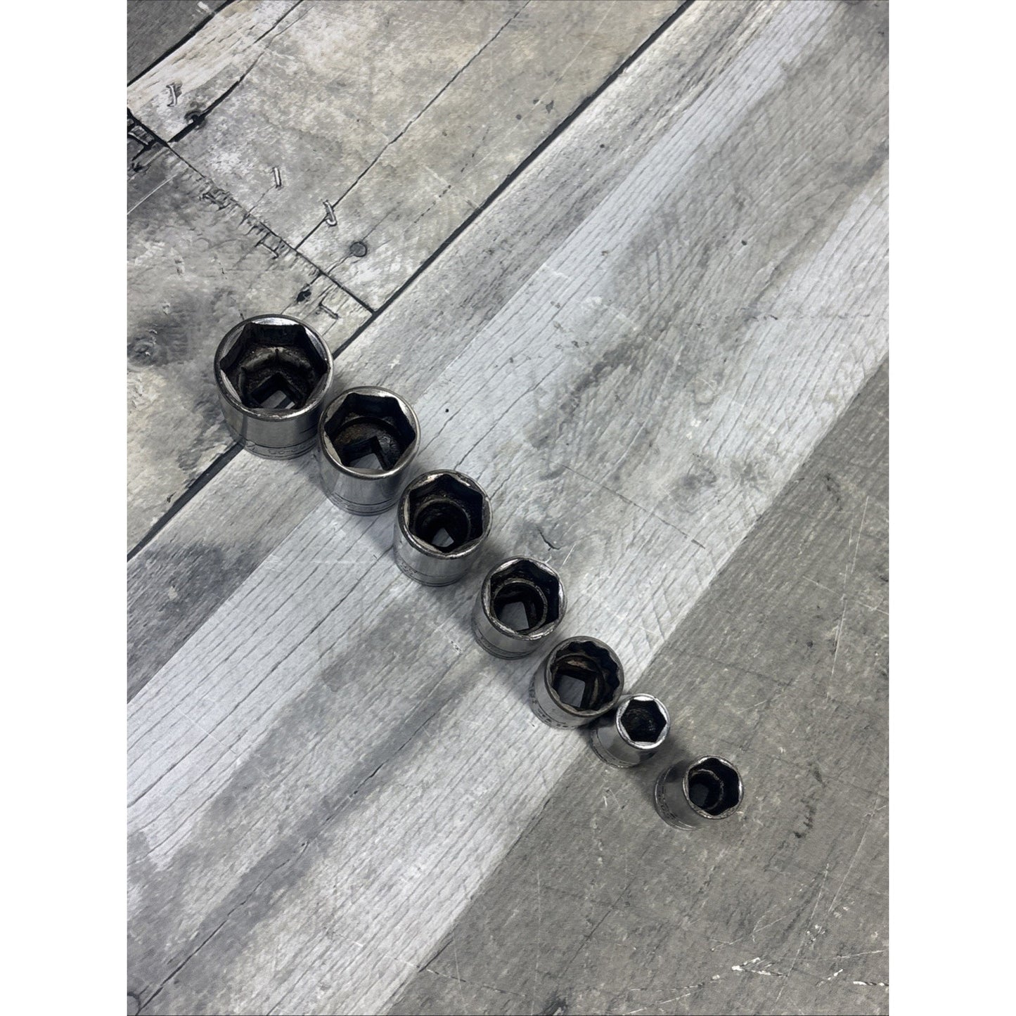Snap on FS Series 6 Point Set Lot Of 7 - FS 121 141 201 221 241 281 F181