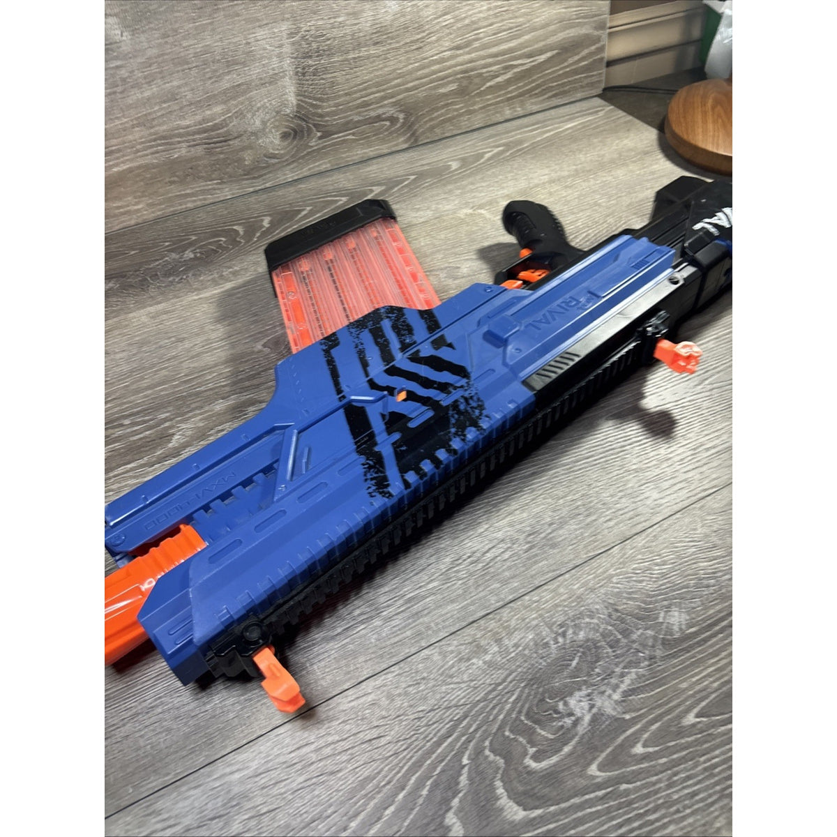 Nerf Blue Rival Electric Gun Blaster Khaos MXVI-4000 W/ Magazine