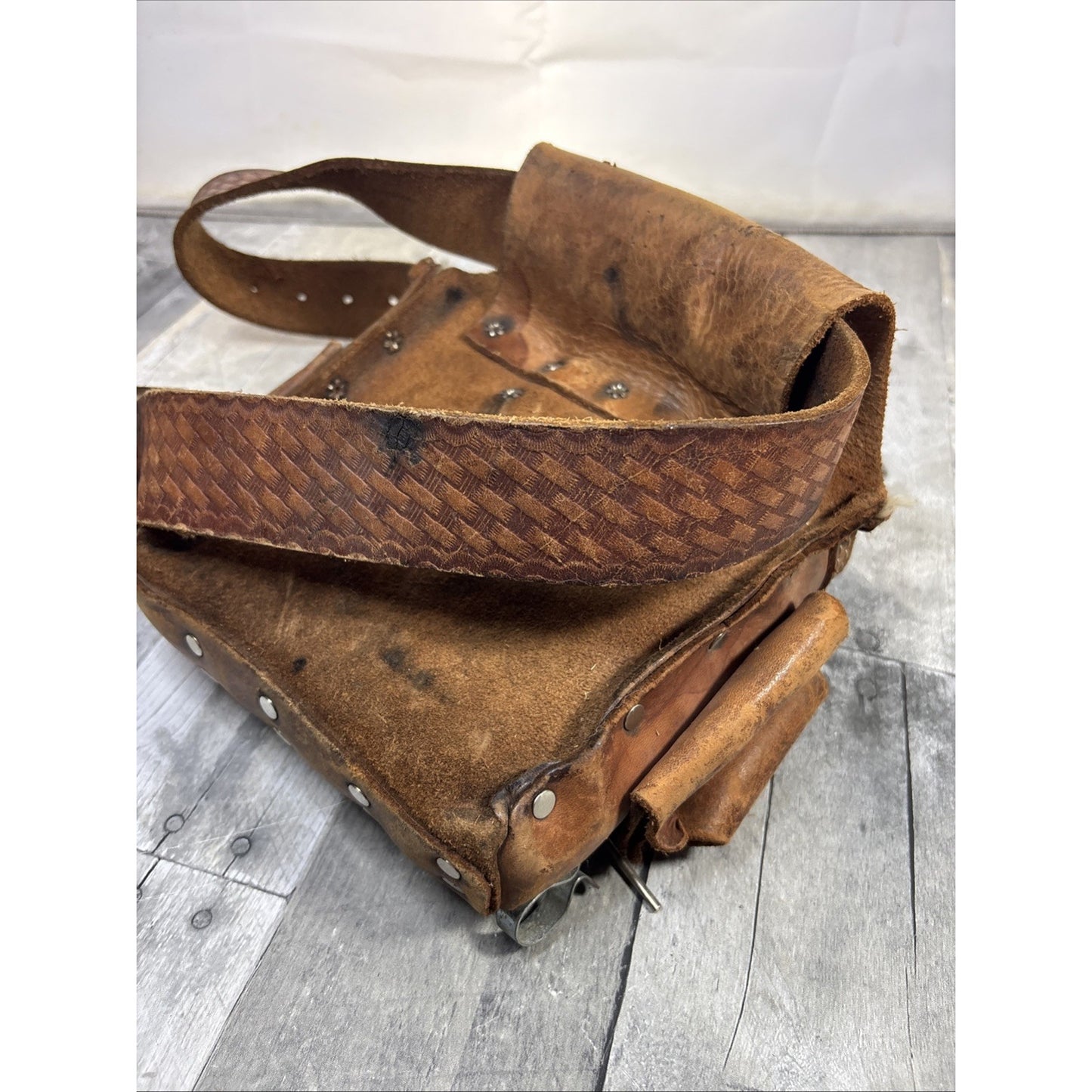 Vintage Craftsman Leather Tool Belt #940487 Vintage Cowhide