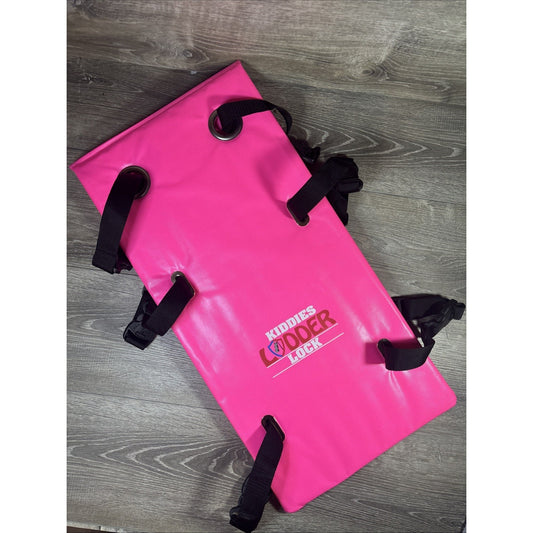 Kiddies Ladder Lock, Bunk Bed Ladder Cover - Ladder Lock Ladder Guard - Pink