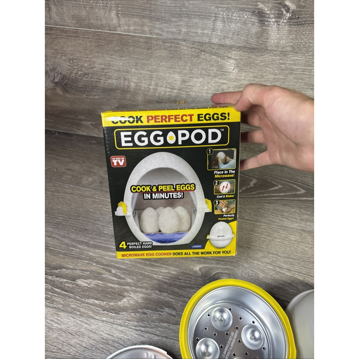 Egg Pod Microwave Oven Cooker W/ Box - As seen on TV