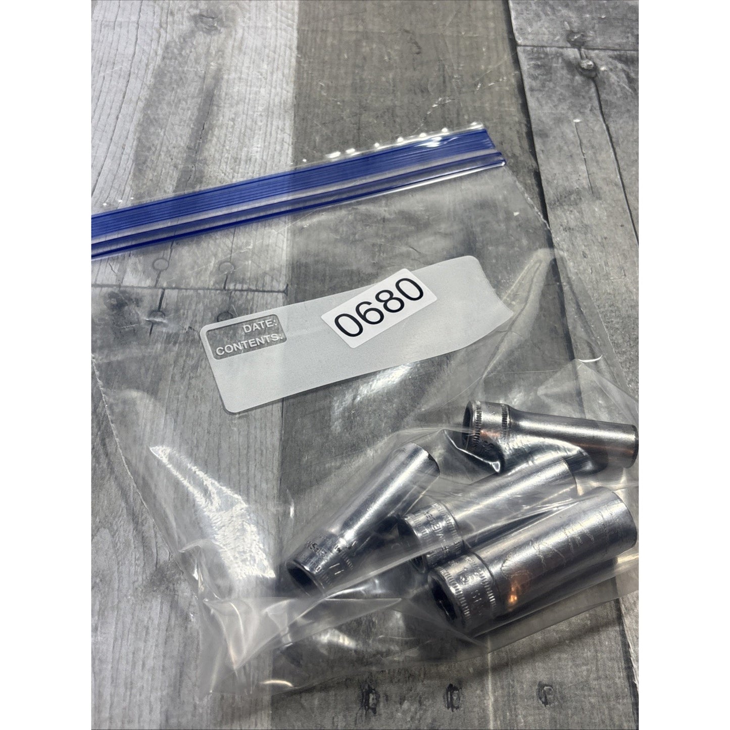 Snap-on Vintage Deep Point Sockets Metric 3/8 Drive - SFSM 15 13 11 10