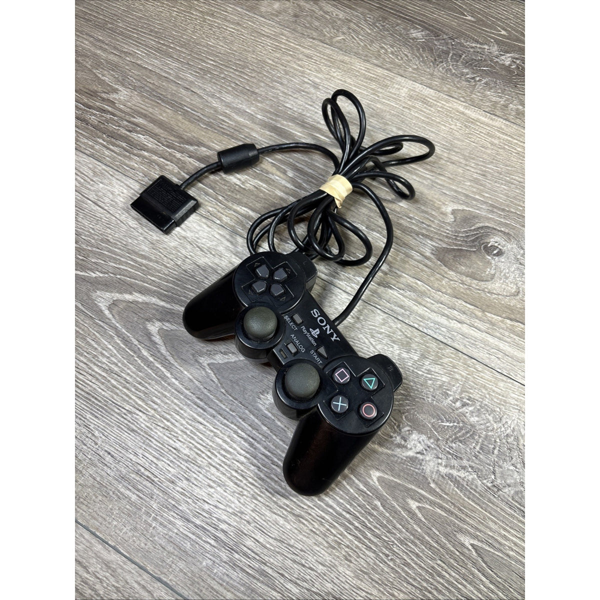 Sony PlayStation 2 Dual Shock Analog Controller - Black - SCPH-10010