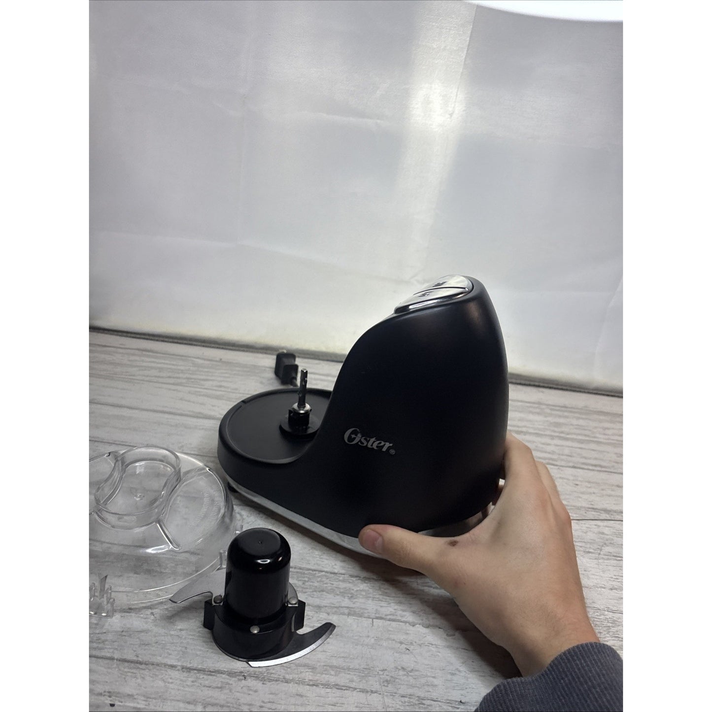 Oster Mini Food Chopper 2 Speed 3 Cups Black - Clean & Tested - Ready For Use