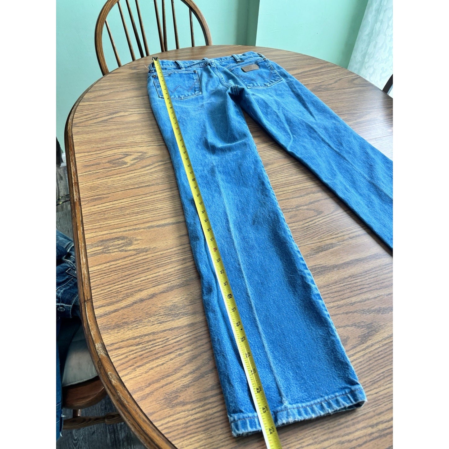 Wrangler Cowboy Cut Jeans Mens 35x36 Faded Blue - Vintage 90s 936DEN