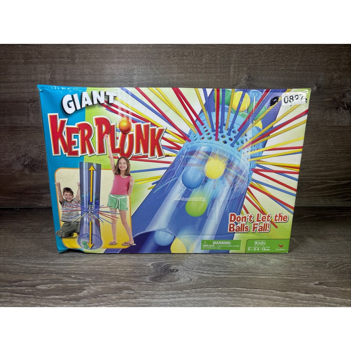 Eastpoint Sports Giant 4.6 feet Ker-Plunk Kerplunk Game Rare - W/ Instructions