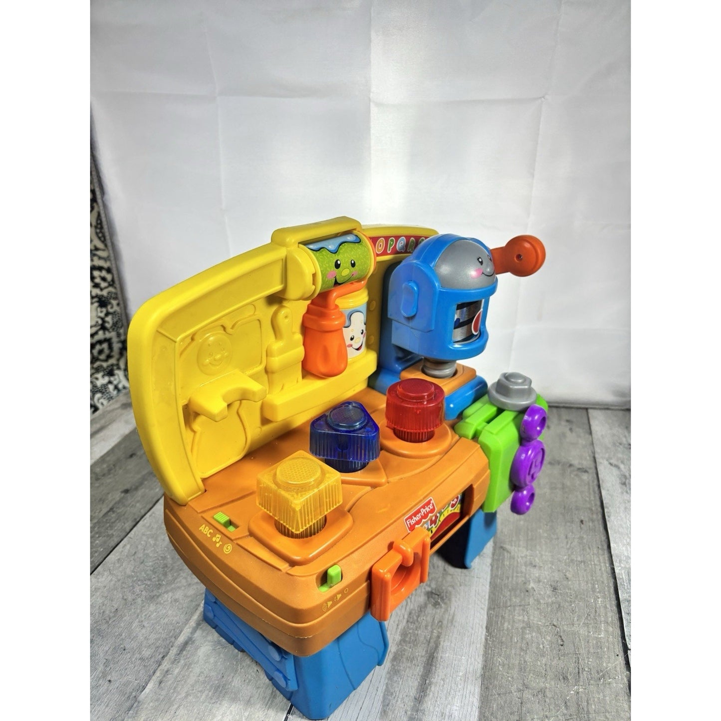 Fisher Price Laugh & Learn Learning Workbench Musical Tool Bench Toddler Toy