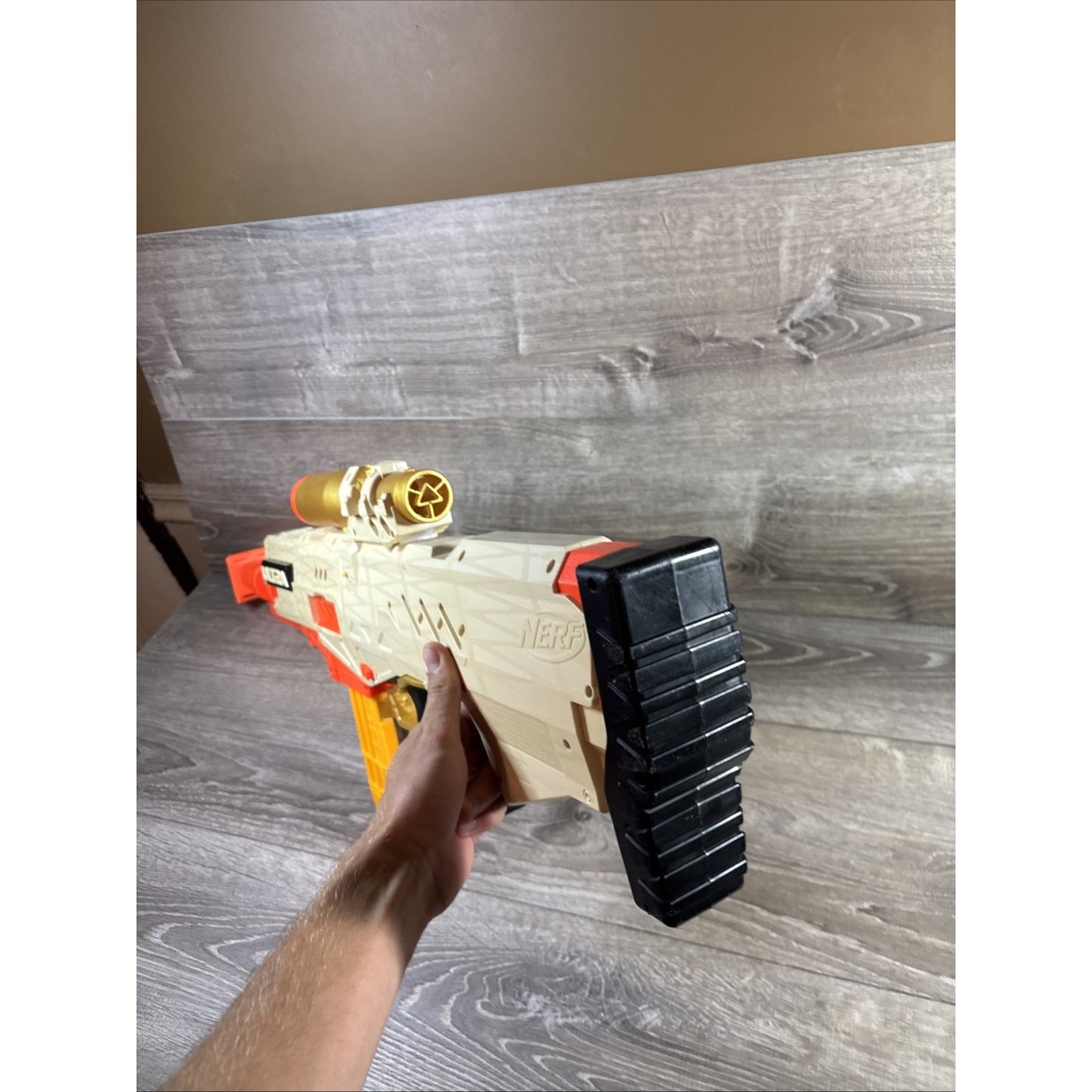 NERF Ultra Pharaoh Dart Blaster White/Orange/Gold