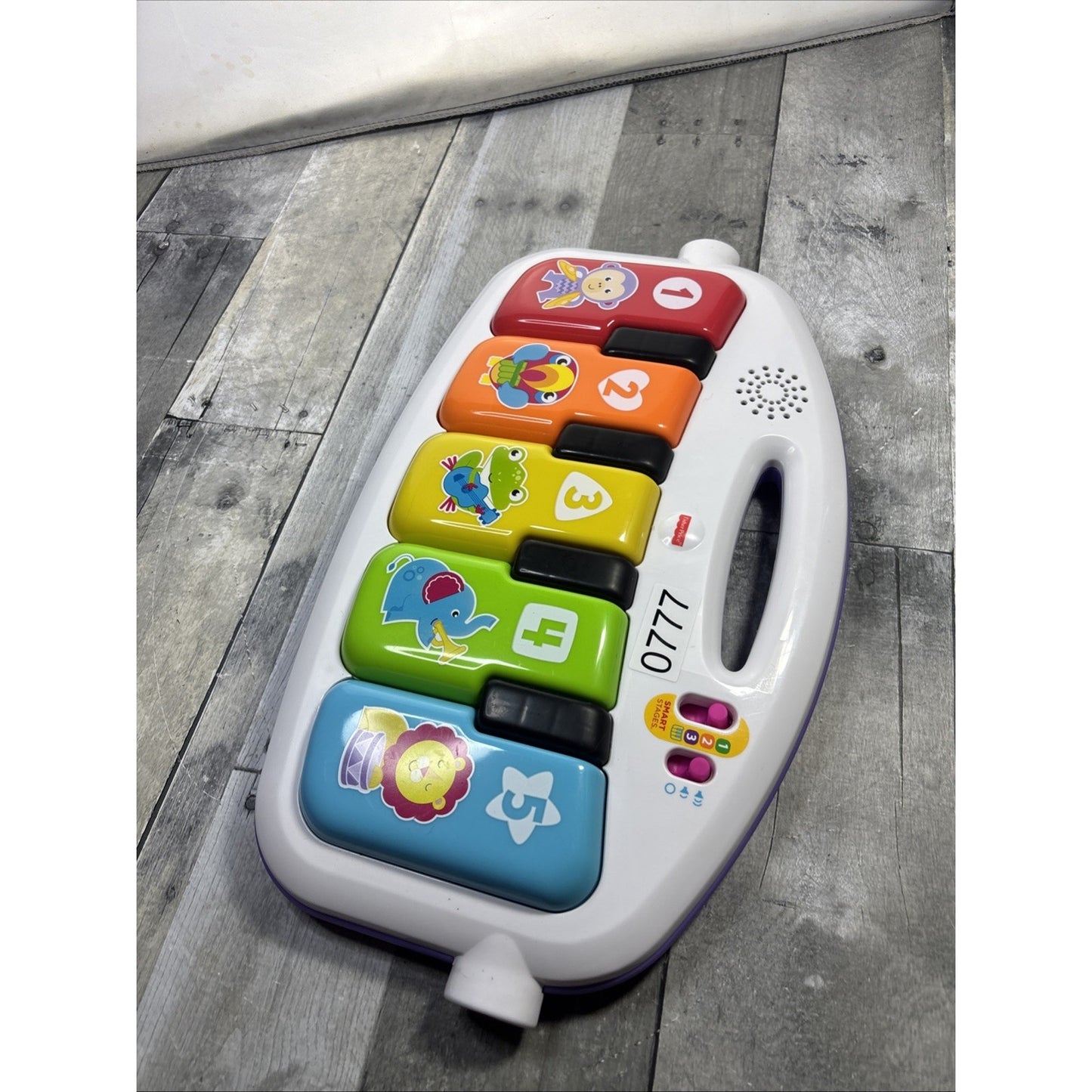 Red Fisher Price Deluxe Kick and Play Gym Replacement Piano Keyboard Tested