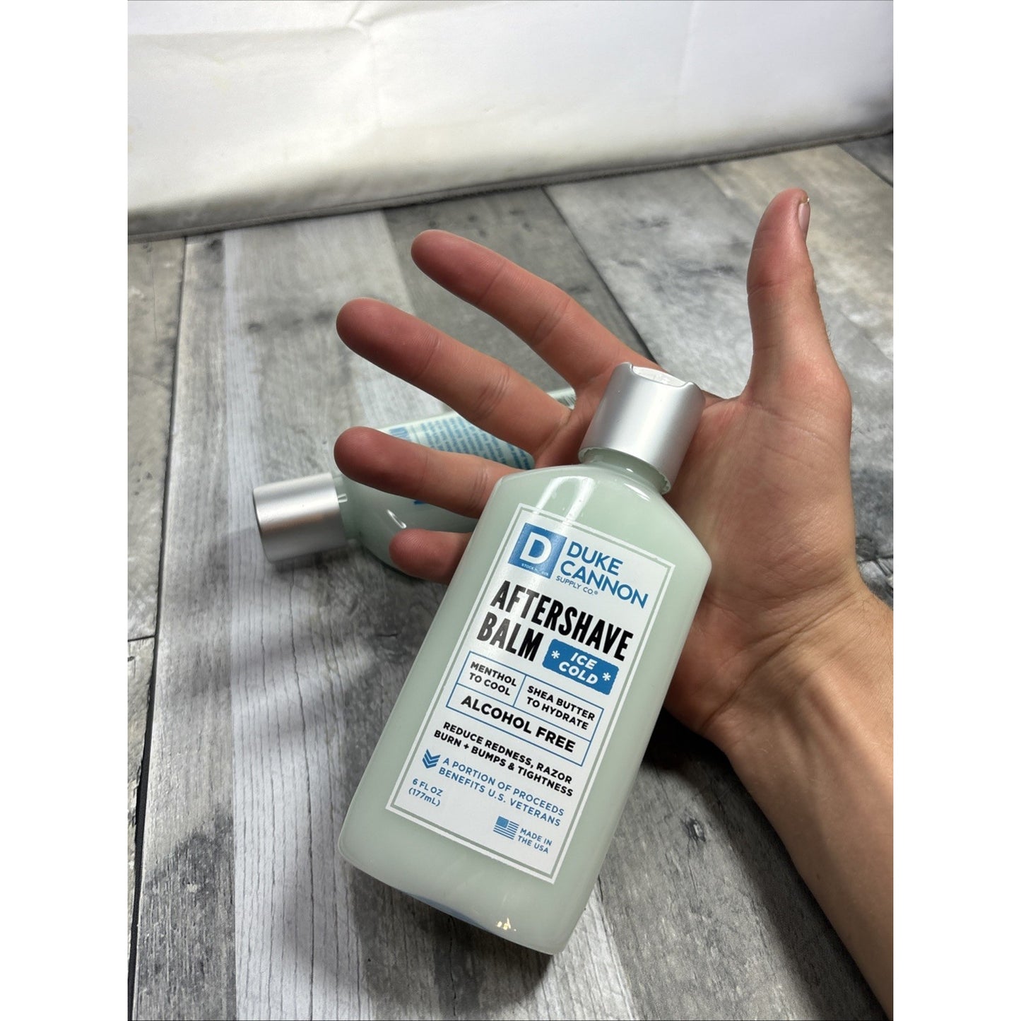 Duke Cannon Supply Co ICE COLD After Shave Balm ( Lot of 2 ) 6fl oz Each USA